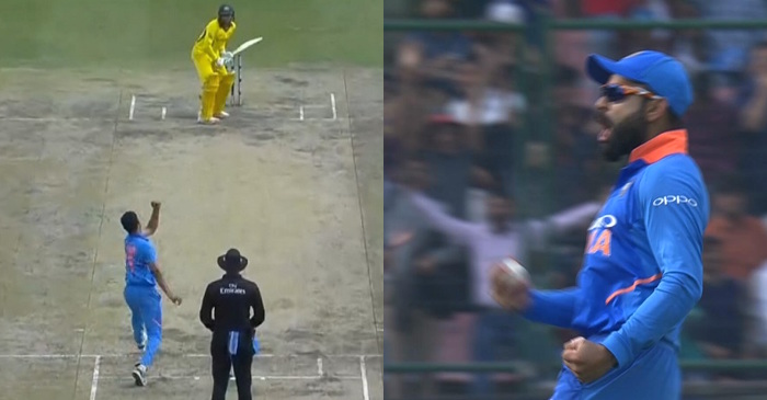 WATCH: Virat Kohli gives a mouthful after taking centurion Usman Khawaja’s catch in Kotla