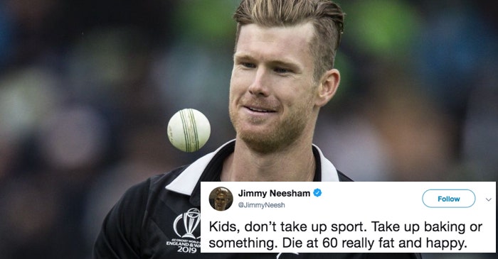 CWC 2019: New Zealand all-rounder James Neesham heart-broken after World Cup loss, asks kids to take baking instead of sports