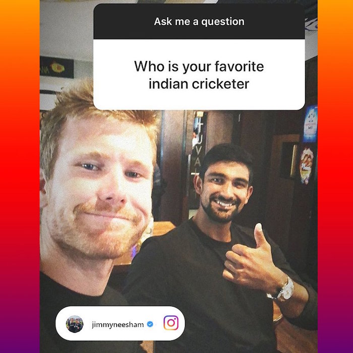 James Neesham instagram