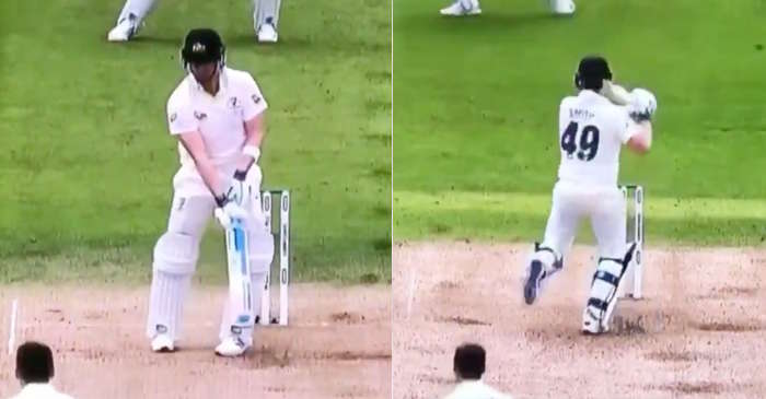 Ashes 2019: WATCH – Steve Smith takes his overly-enthusiastic leaves to another level