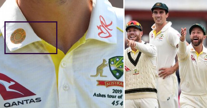 Ashes 2019: Details about the big golden flower on the Australian players’ shirt collars