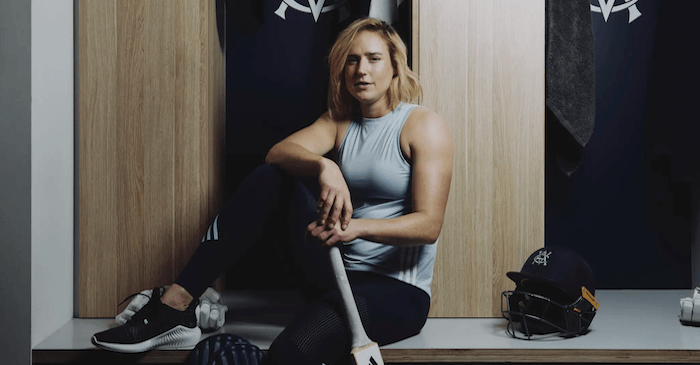 Aussie star Ellyse Perry reveals her spooning partner during the night
