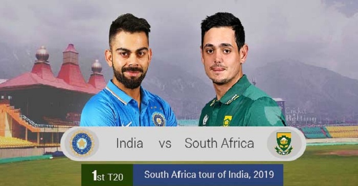 India vs South Africa, 1st T20I: Dharamsala weather report, chances of rain on Sunday
