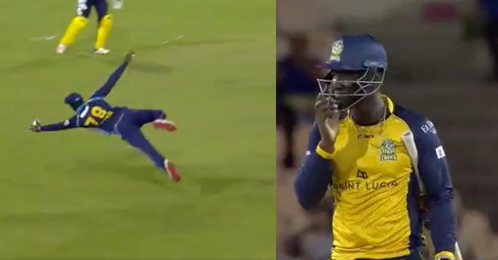 CPL 2019 – WATCH: ‘Superman’ Jonathan Carter takes a one-handed stunner to dismiss Darren Sammy