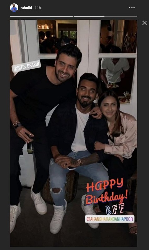 KL Rahul, Akansha