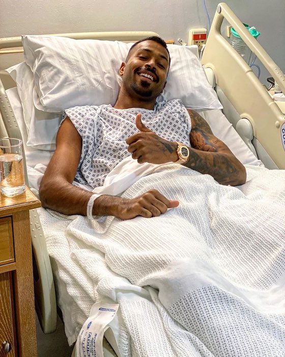 Hardik Pandya surgery
