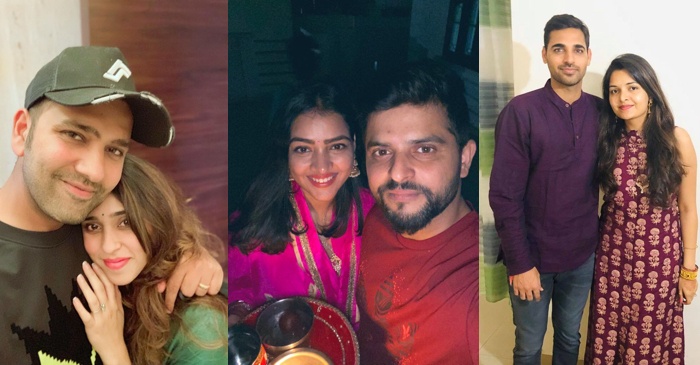 Rohit Sharma to Bhuvneshwar Kumar, Here’s How Indian Cricketers Celebrated Karwa Chauth 2019