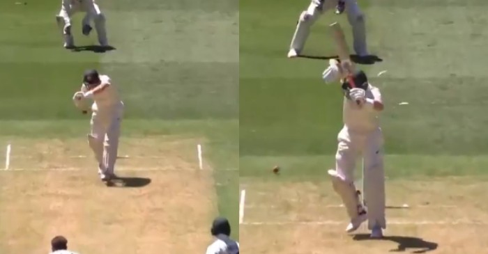 WATCH: Marnus Labuschagne gets out bizarrely on day one of Boxing Day Test