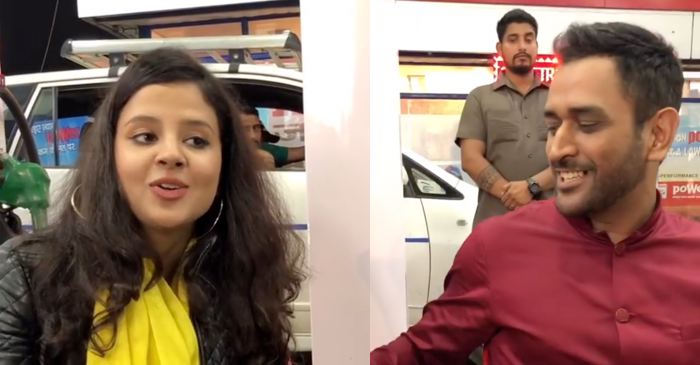 MS Dhoni teases his wife Sakshi for her dialogue delivery; video goes viral