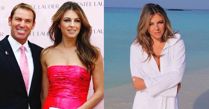 Shane Warne admits he’s ‘quite sad’ after breakup with British actress Elizabeth Hurley