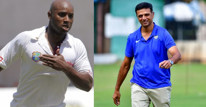 “He hit me for 3 fours and came for a discussion after the match”: Tino Best lauds India legend Rahul Dravid