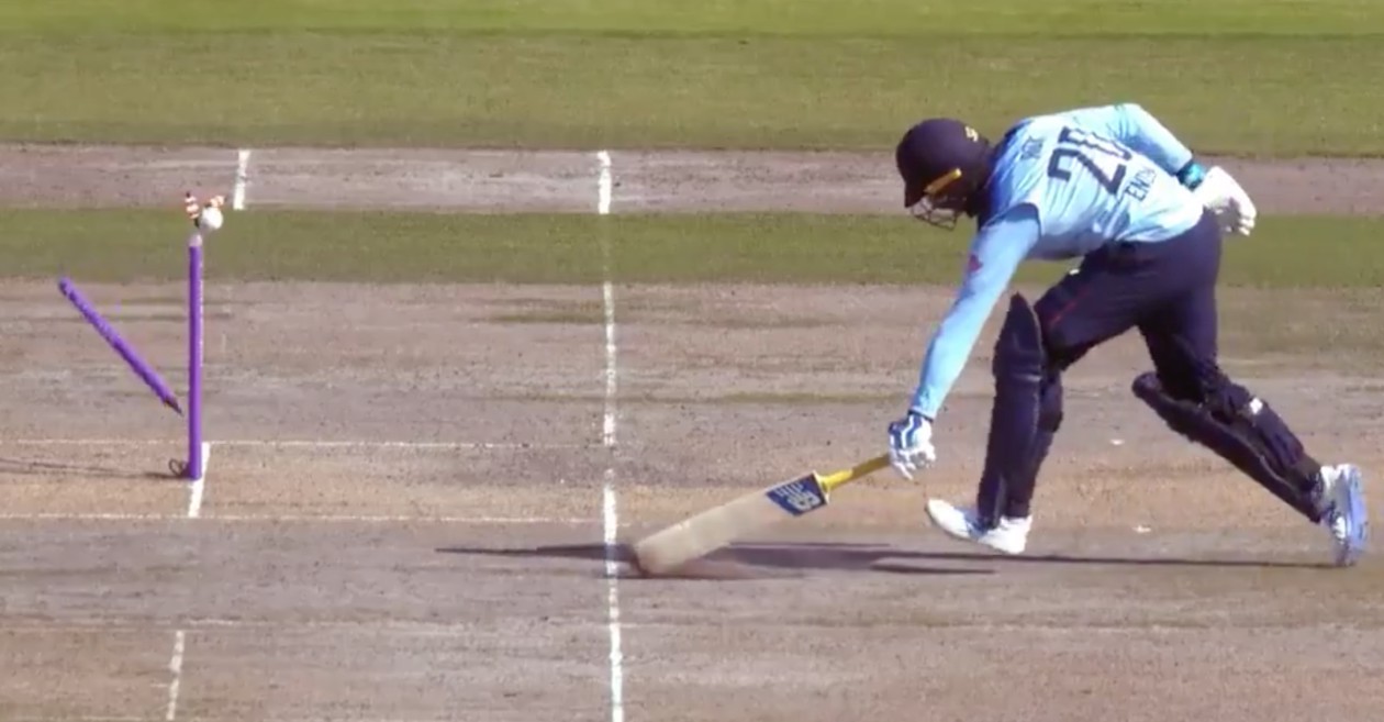 ENG vs AUS: WATCH – Marcus Stoinis’ direct hit to dismiss Jason Roy