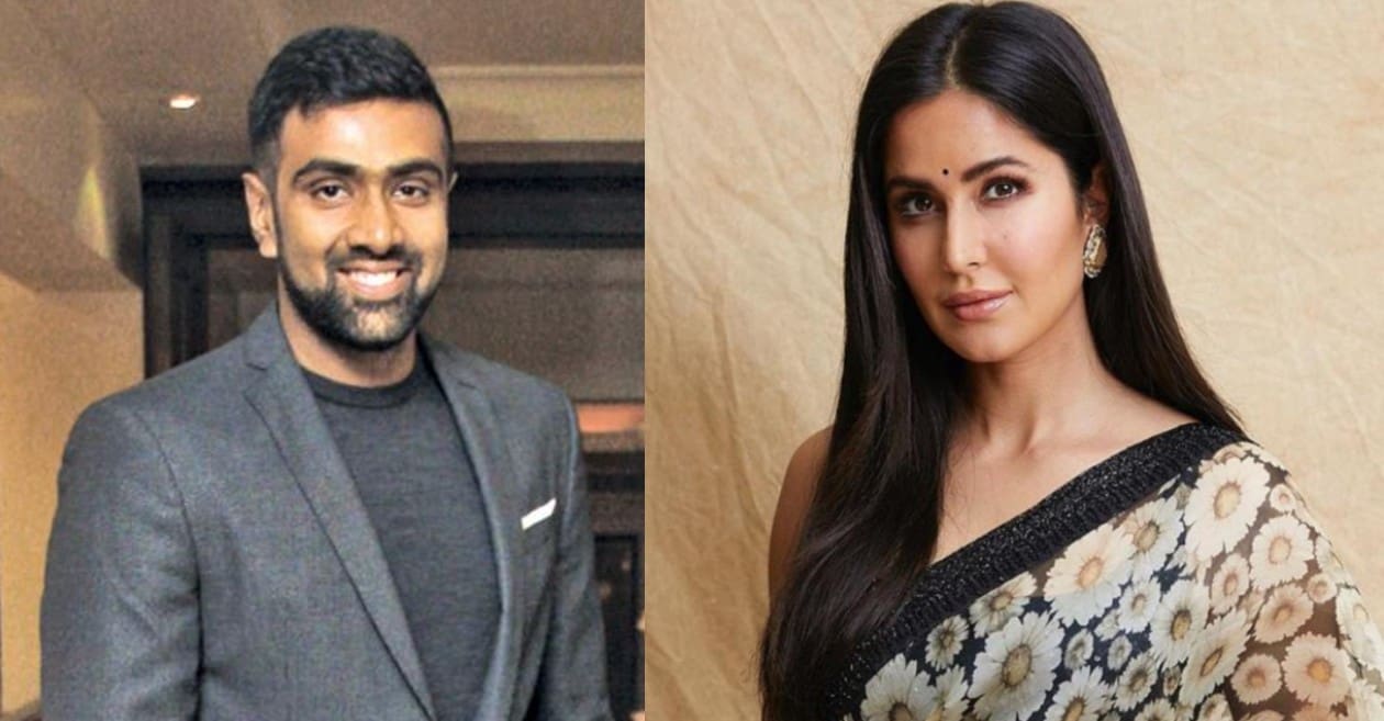 Ravichandran Ashwin shares a comical meme featuring Bollywood actress Katrina Kaif