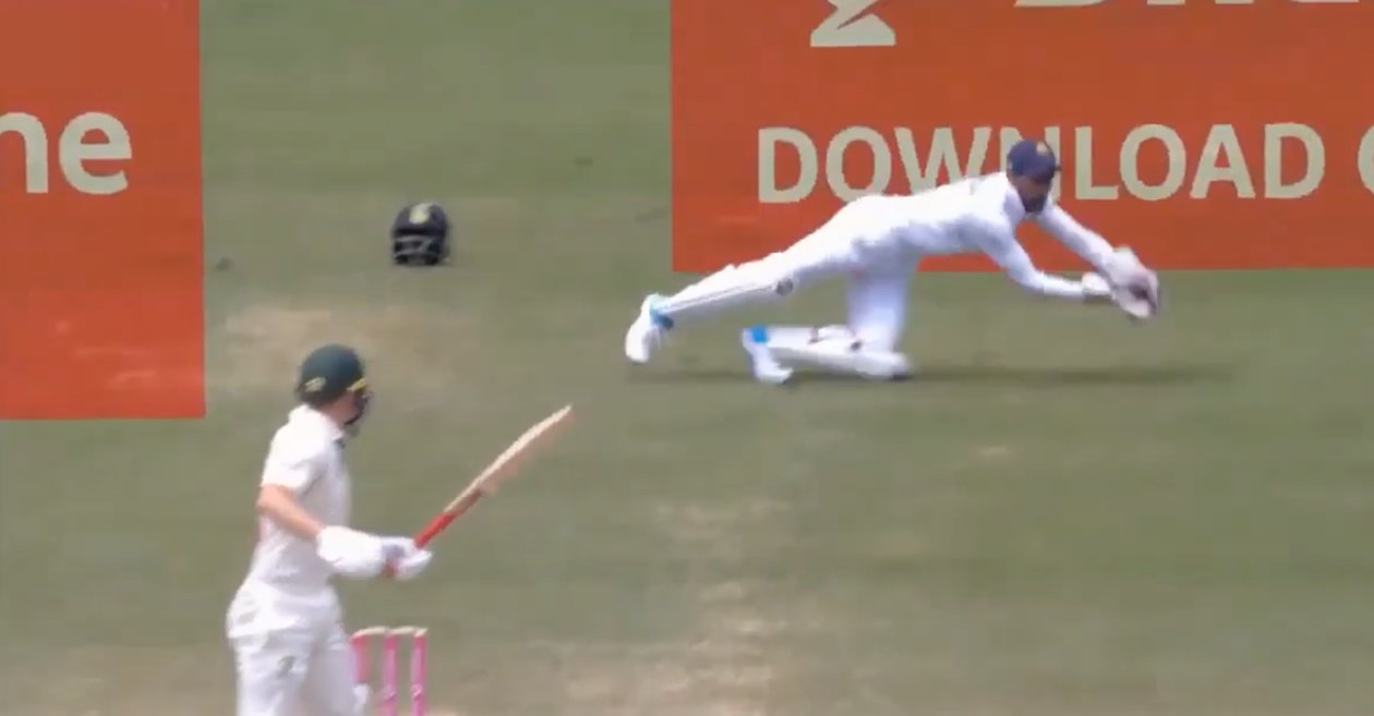 AUS vs IND: WATCH – Wriddhiman Saha takes a stunning catch to dismiss Marnus Labuschagne