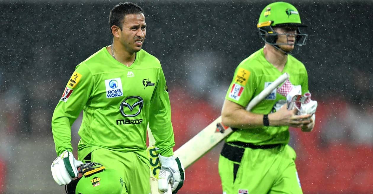 Twitter reactions: Sydney Thunder beat Melbourne Renegades through DLS method to go top of standings