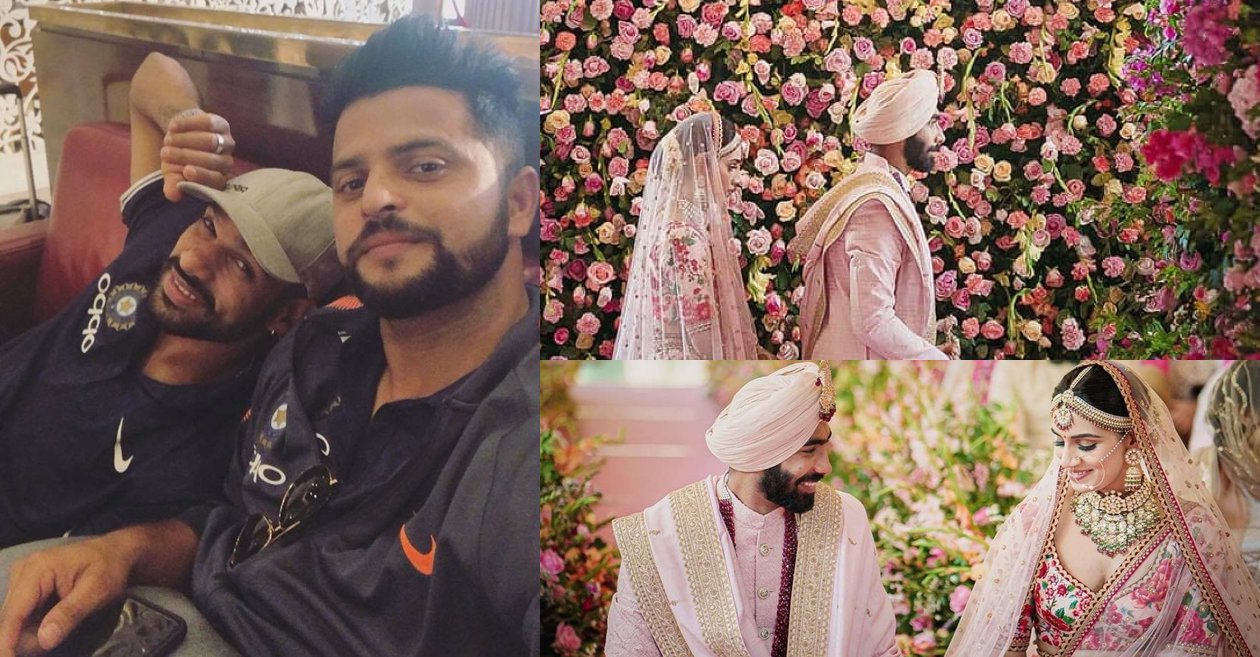 Jasprit Bumrah marries Sanjana Ganesan: Shikhar Dhawan, Suresh Raina & others congratulate the couple