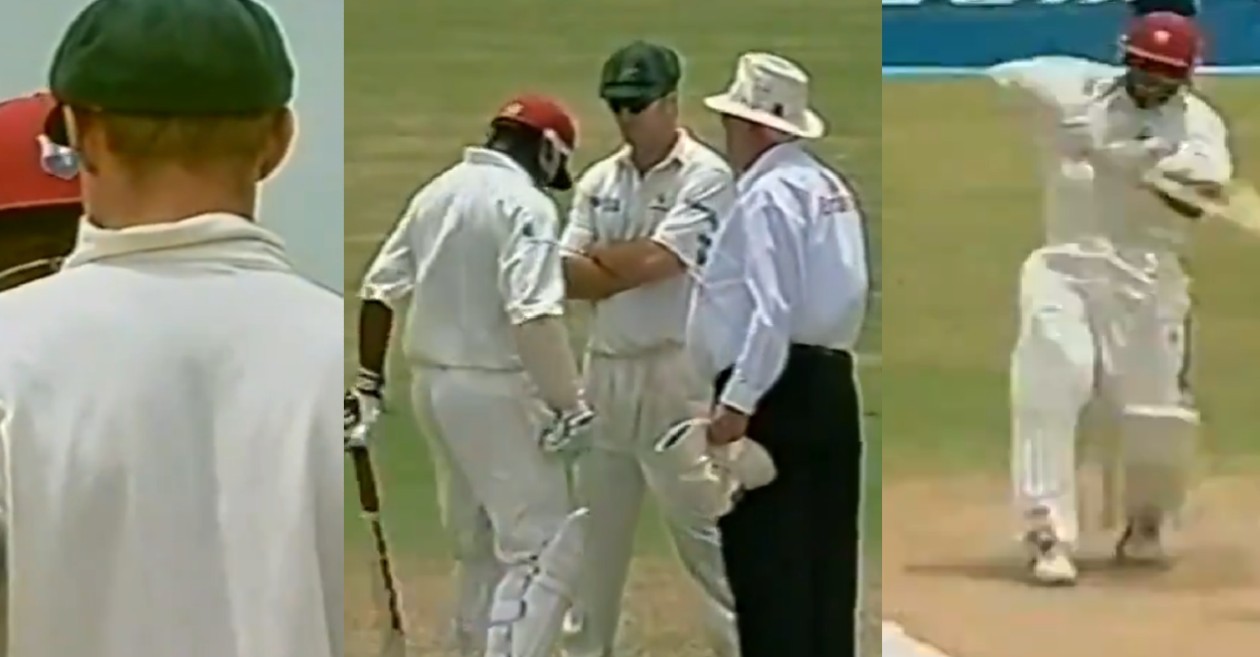 WATCH: When Brian Lara gave a befitting reply to Steve Waugh’s sledge with the bat