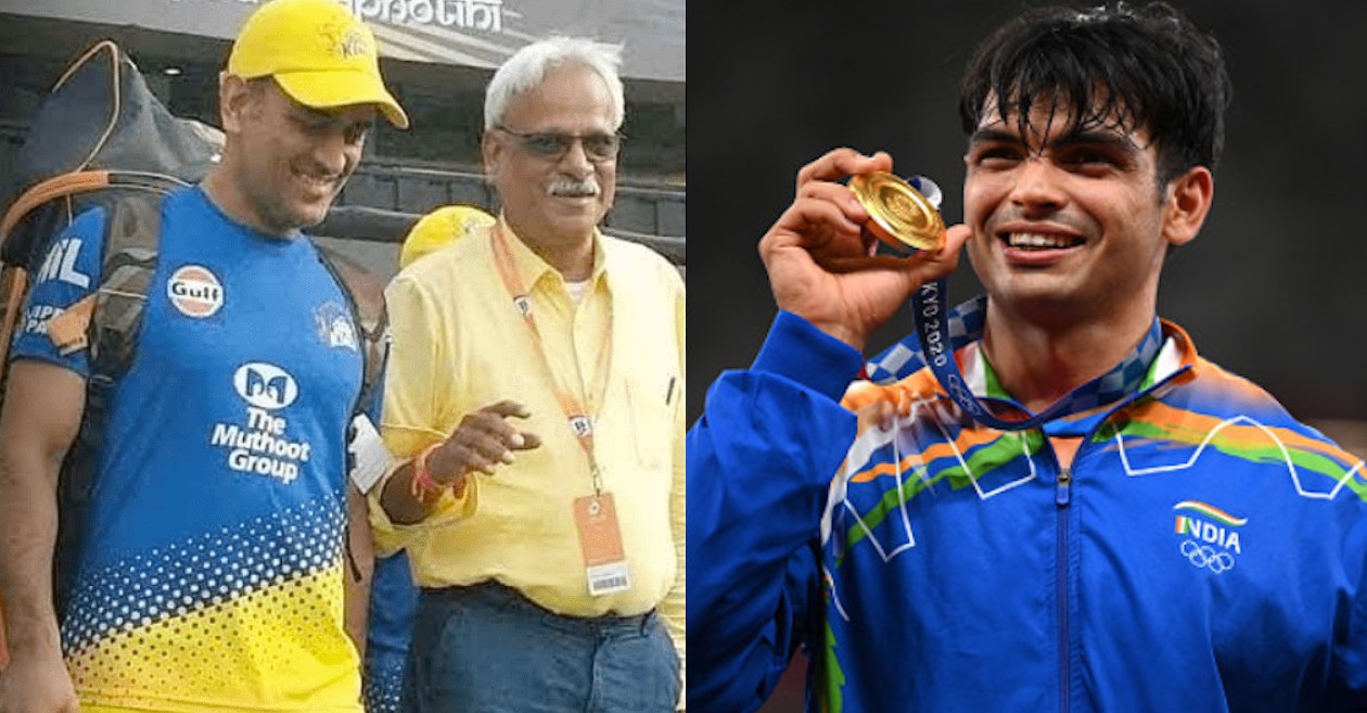 Chennai Super Kings announce INR 1 crore reward for Olympic gold medalist Neeraj Chopra