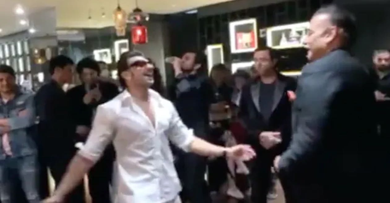 WATCH: Ravi Shastri dances with Ranveer Singh and Balwinder Singh to celebrate the New Year