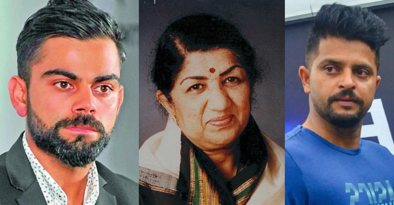From Virat Kohli to Suresh Raina: Cricket fraternity mourns legendary singer Lata Mangeshkar’s demise