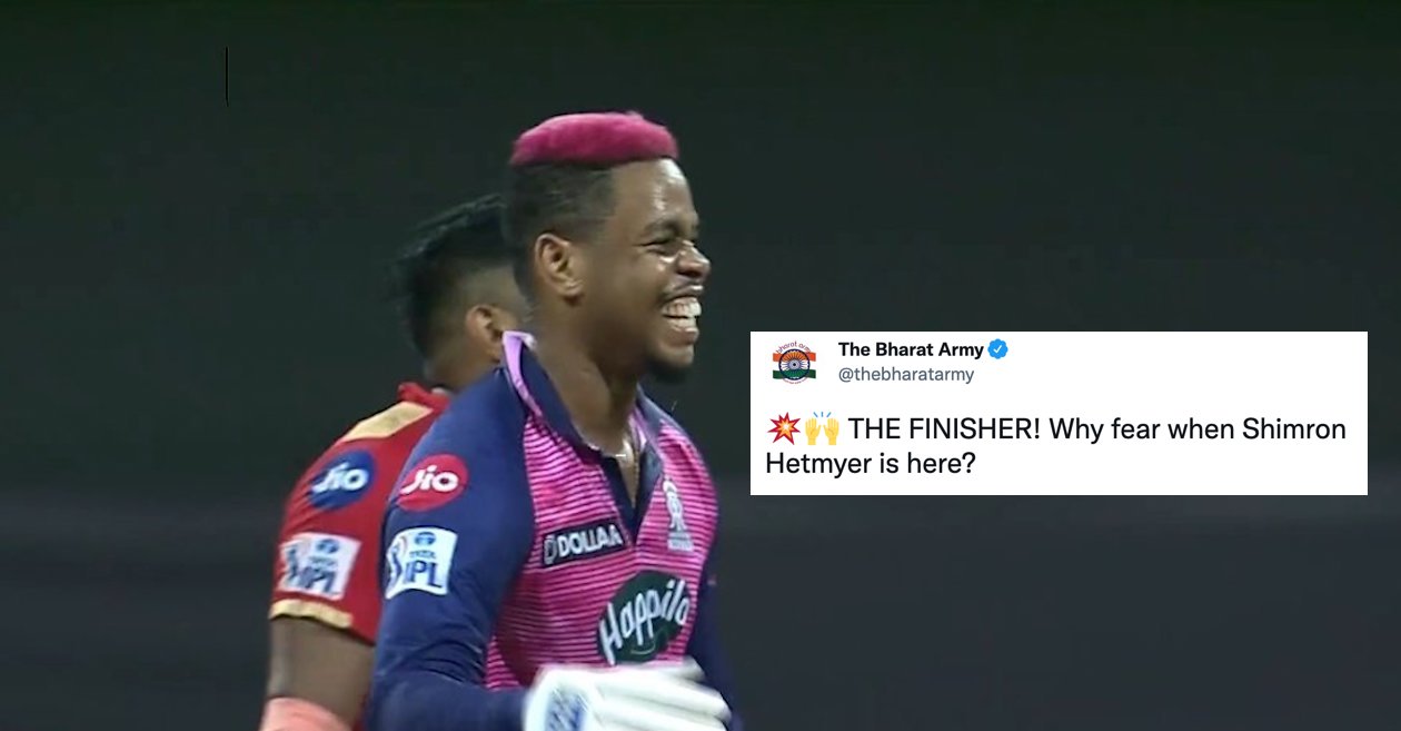 Twitter reactions: Yashasvi Jaiswal, Shimron Hetmyer propel RR to emphatic win over PBKS