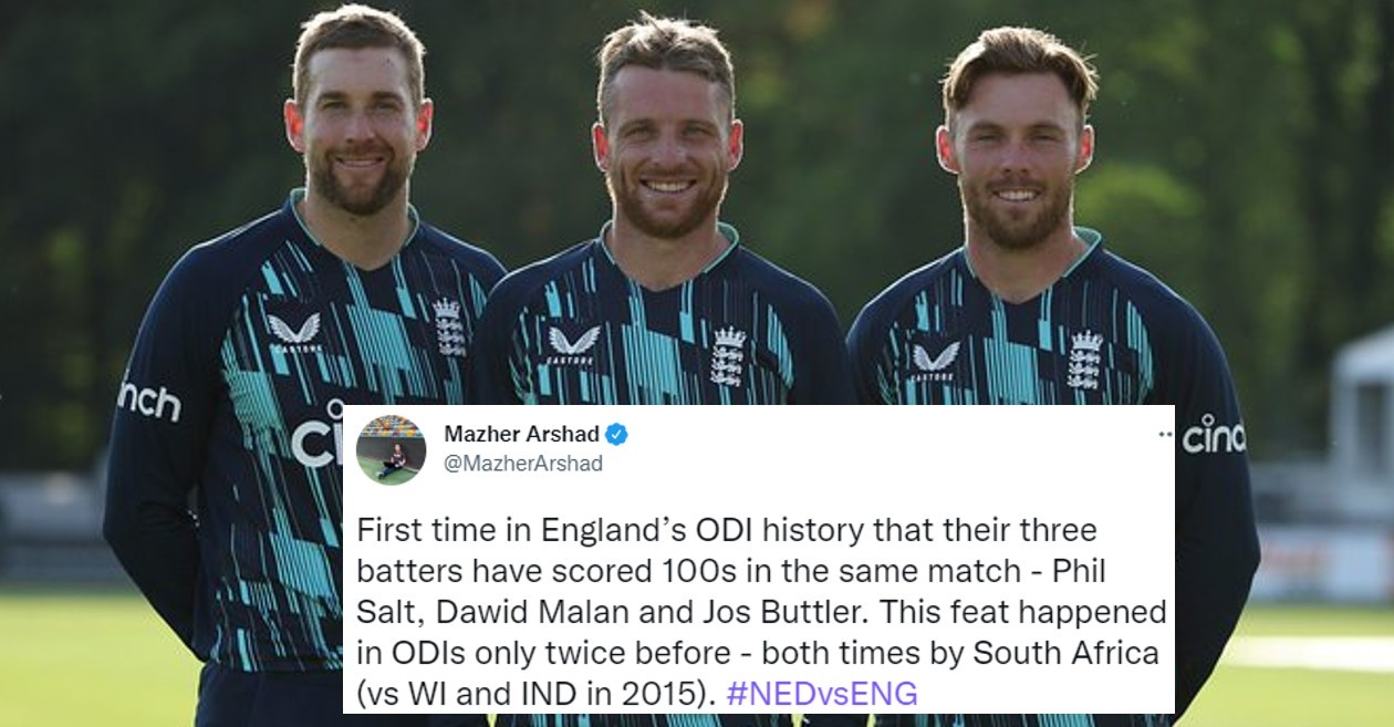 Twitter reactions: Record-breaking England thrash Netherlands in the first ODI