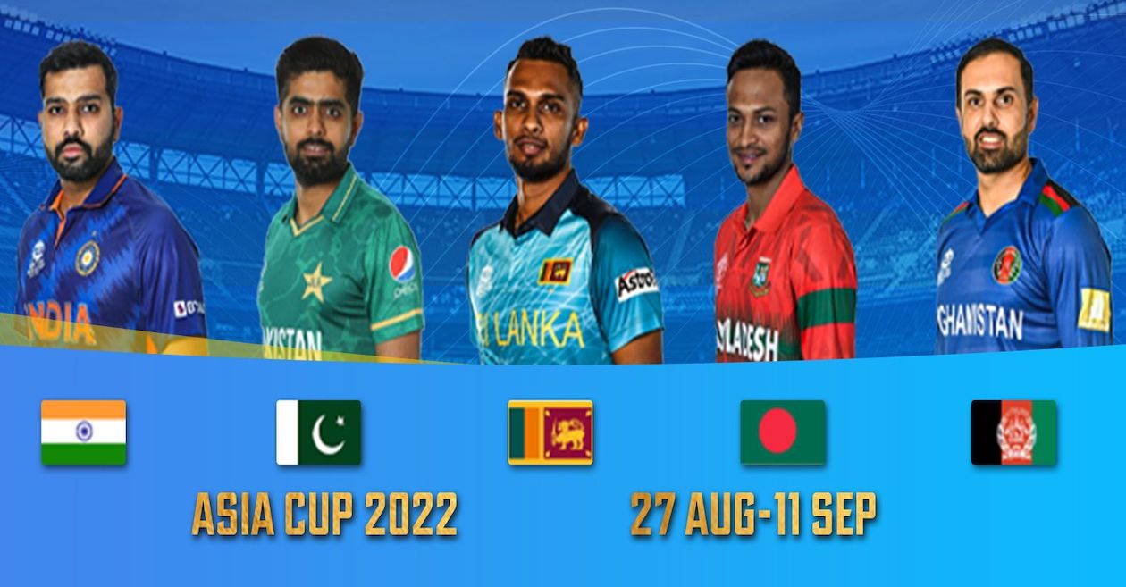 Asia Cup 2022: When and where to watch in India, Pakistan, US, UK & other countries