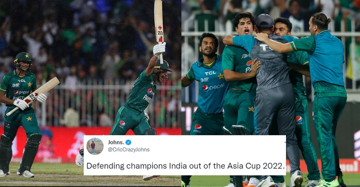 Twitter reactions: Pakistan win nail-biting thriller to eliminate Afghanistan and India from Asia Cup 2022