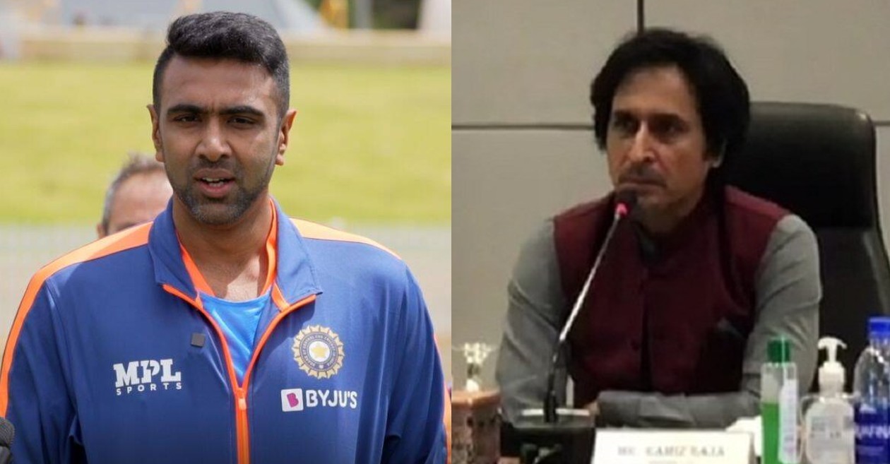 WATCH: Ravichandran Ashwin’s cheeky reaction on Ramiz Raza’s ‘billion-dollar team’ jibe at India