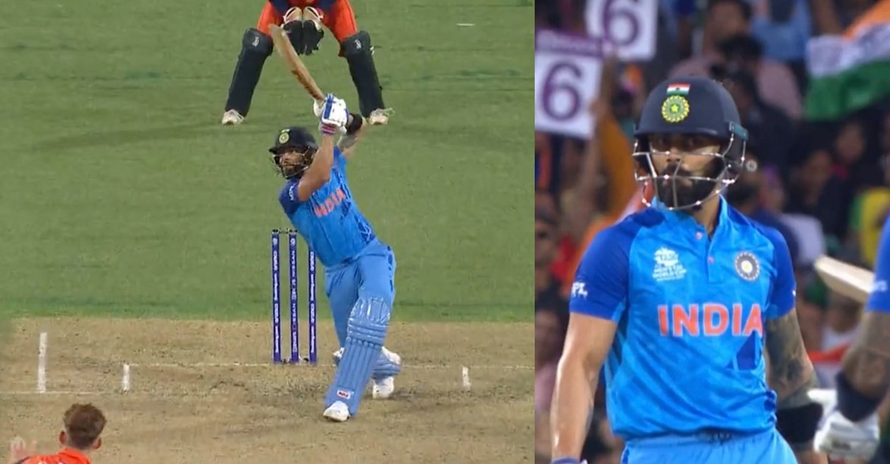 WATCH: Virat Kohli awestruck by his shot over extra cover against Netherlands – T20 World Cup 2022