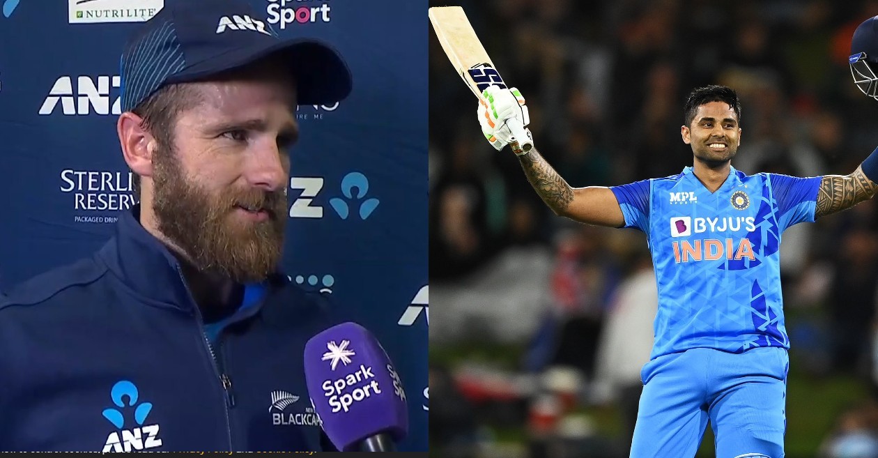 “One of the best I’ve ever seen”: Kane Williamson in awe of Suryakuamar Yadav’s blazing ton in 2nd T20I