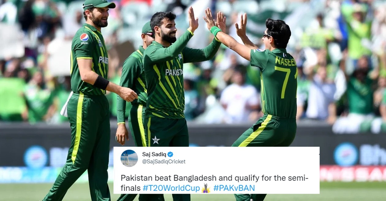 Twitter reactions: Bowlers shine as Pakistan beat Bangladesh to qualify for semifinals – T20 World Cup 2022