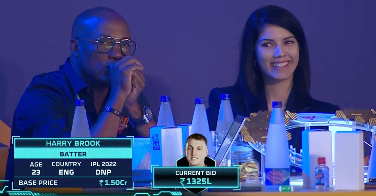 WATCH: Kavya Maran’s priceless reaction after buying Harry Brook at the IPL 2023 auction