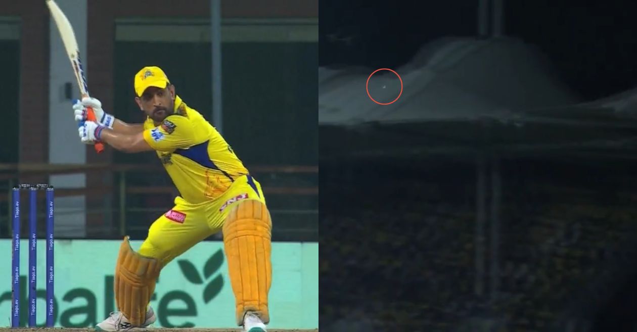 IPL 2023 [WATCH]: Crowd goes berserk as MS Dhoni hits a massive six to Adam Zampa in CSK vs RR clash