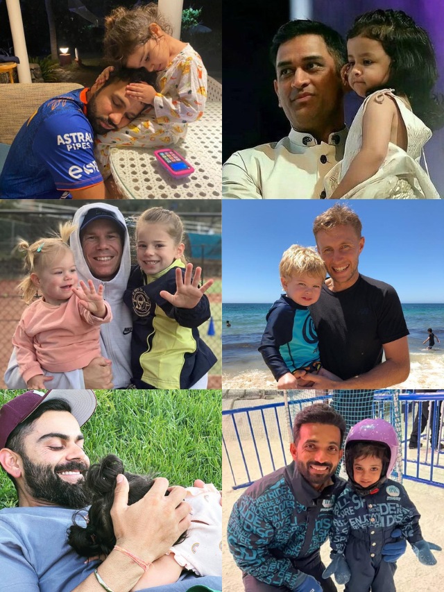 Father’s Day Special: 10 cricketers and their adorable kids