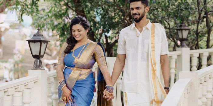 Ruturaj and Utkarsha's engagement ceremony