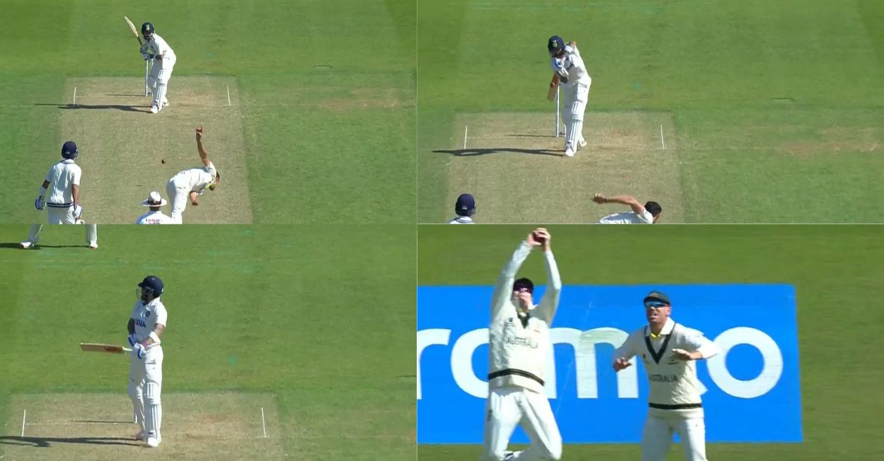 WTC 2023 Final [WATCH]: Virat Kohli gets undone by Mitchell Starc’s sheer beauty