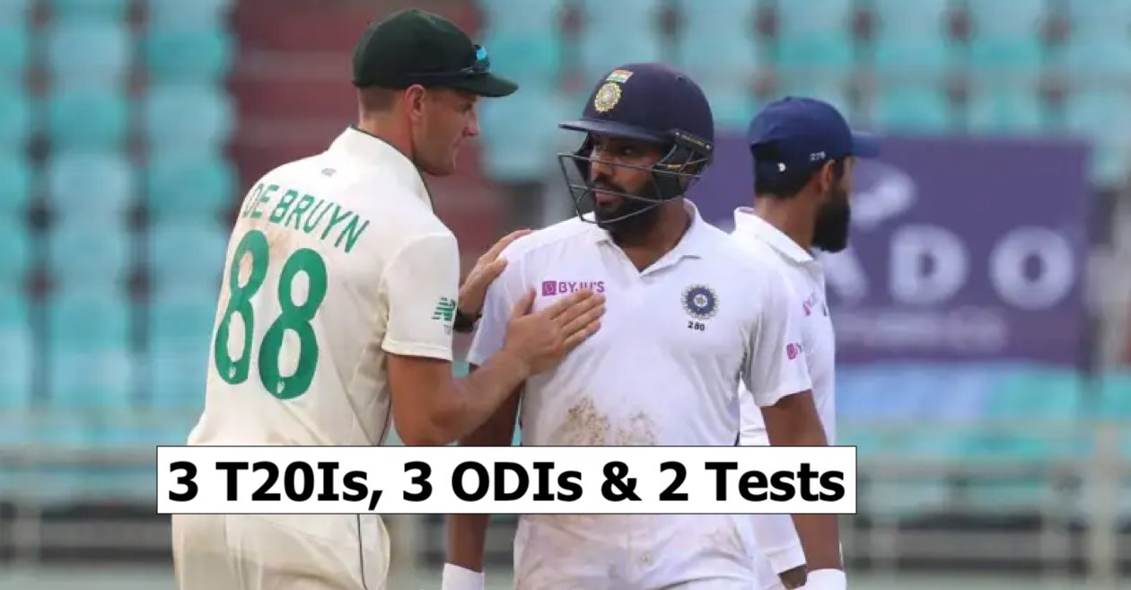 BCCI and CSA unveils schedule for India’s multi-format tour of South Africa