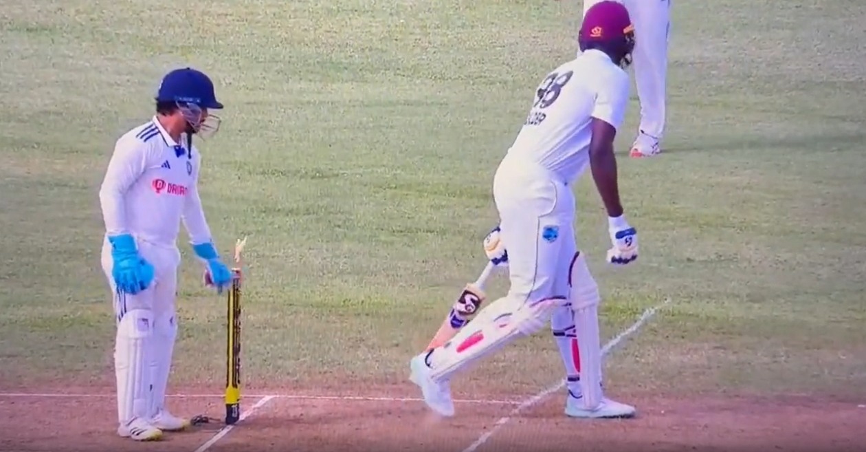 WI vs IND [WATCH]: Ishan Kishan attempts an Alex Carey-like stumping to dismiss Jason Holder