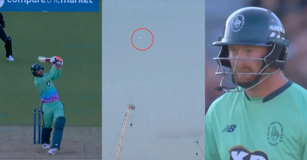 WATCH: Heinrich Klaasen smacks a huge six over deep mid-wicket in the Hundred 2023