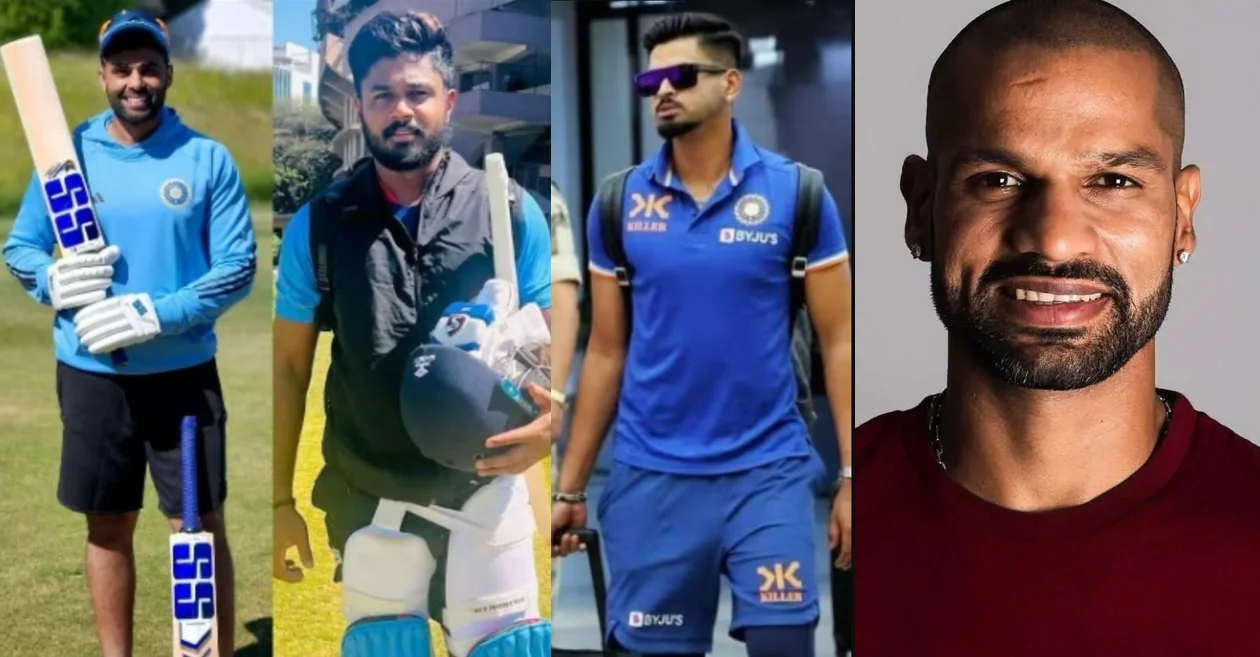 Shikhar Dhawan picks his No. 4 for Team India ahead of ODI World Cup 2023
