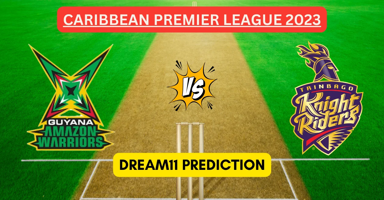 CPL 2023 Qualifier 1, GUY vs TKR: Match Prediction, Dream11 Team, Fantasy Tips & Pitch Report | Caribbean Premier League