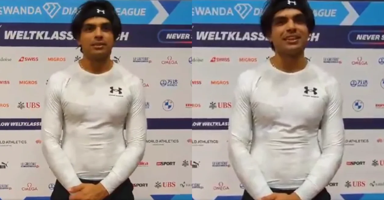 WATCH: Neeraj Chopra sends best wishes to the Indian Cricket Team ahead of clash against Pakistan in Asia Cup 2023