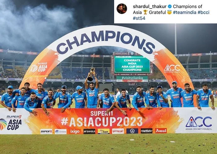 Shardul Thakur Instagram post