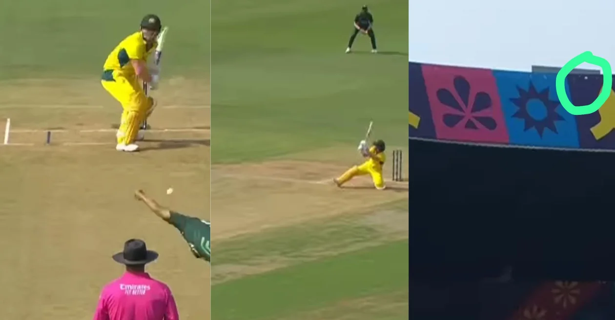 World Cup 2023, AUS vs PAK [WATCH]: David Warner dispatches Haris Rauf’s ball onto the rooftop in Bengaluru