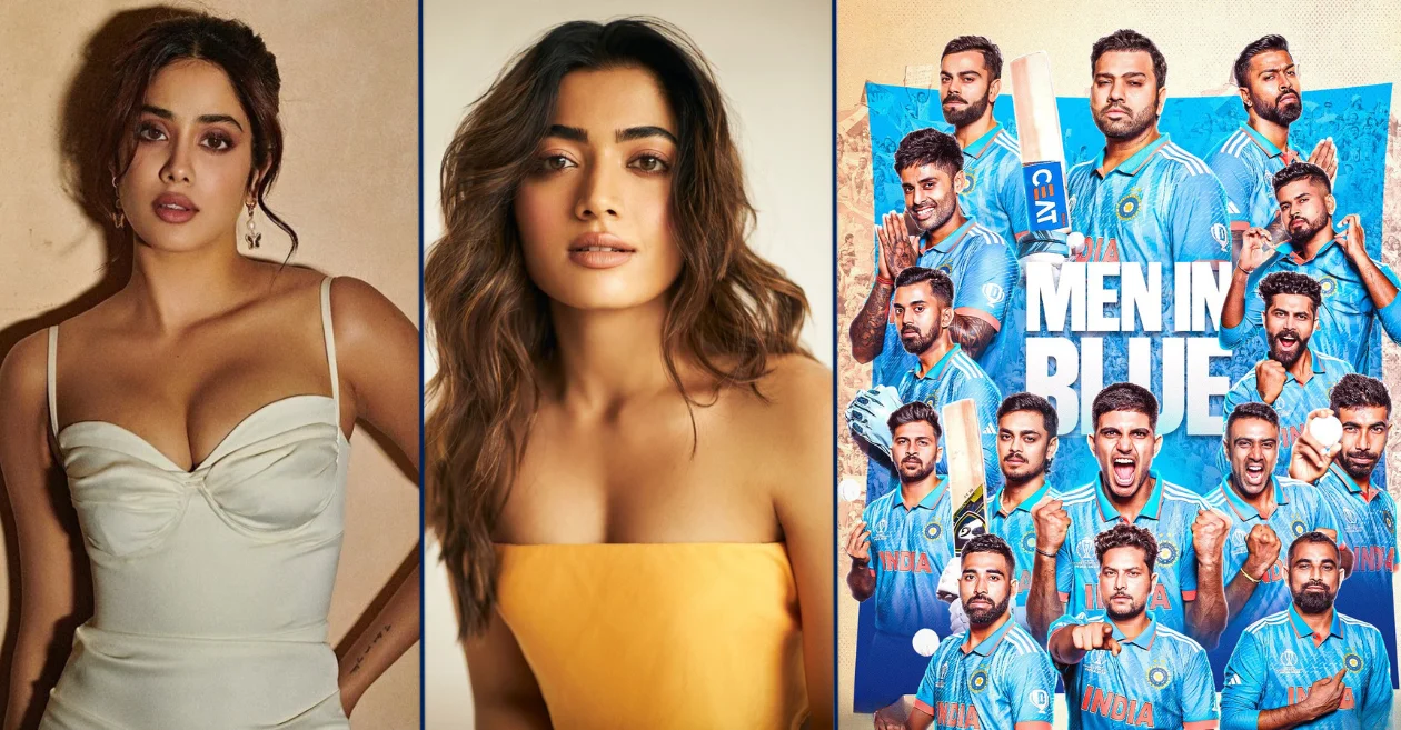 Janhvi Kapoor, Rashmika Mandanna, Katrina Kaif & other Bollywood divas wish Team India good luck for the ODI World Cup 2023