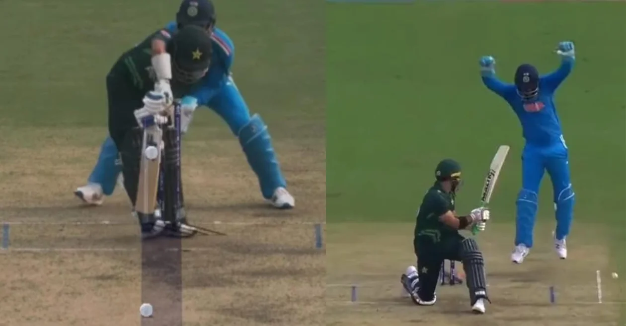 World Cup 2023, [WATCH]: Kuldeep Yadav sends back Saud Shakeel and Iftikhar Ahmed in single over