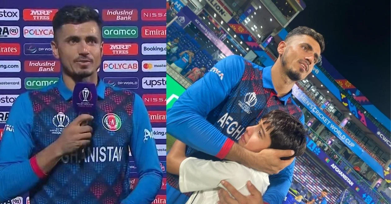 World Cup 2023: Afghanistan’s Mujeeb Ur Rahman reveals detail about the young fan who hugged him after historic win over England