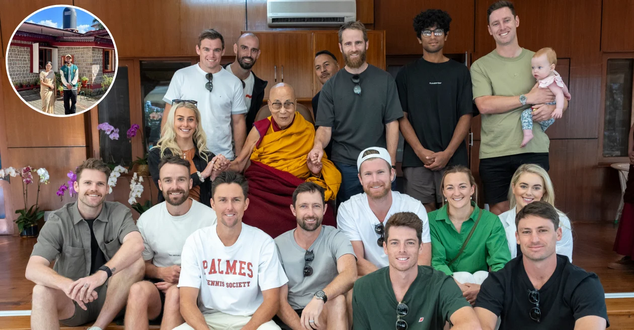 World Cup 2023 [In pics]: New Zealand cricketers meet Dalai Lama in Dharamsala; Virat Kohli visits Chinmaya Tapovan Ashram