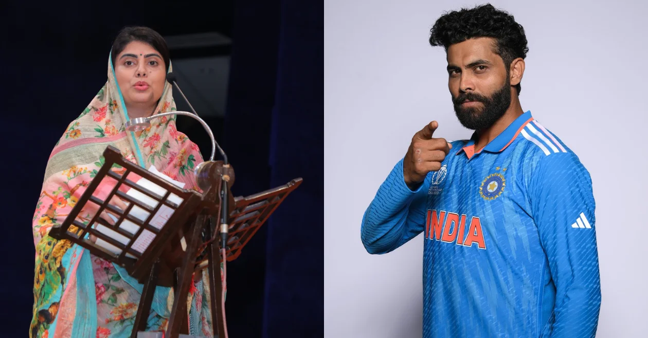 ODI World Cup 2023: Rivaba Jadeja extends heartfelt wishes to husband Ravindra Jadeja before India’s opening game